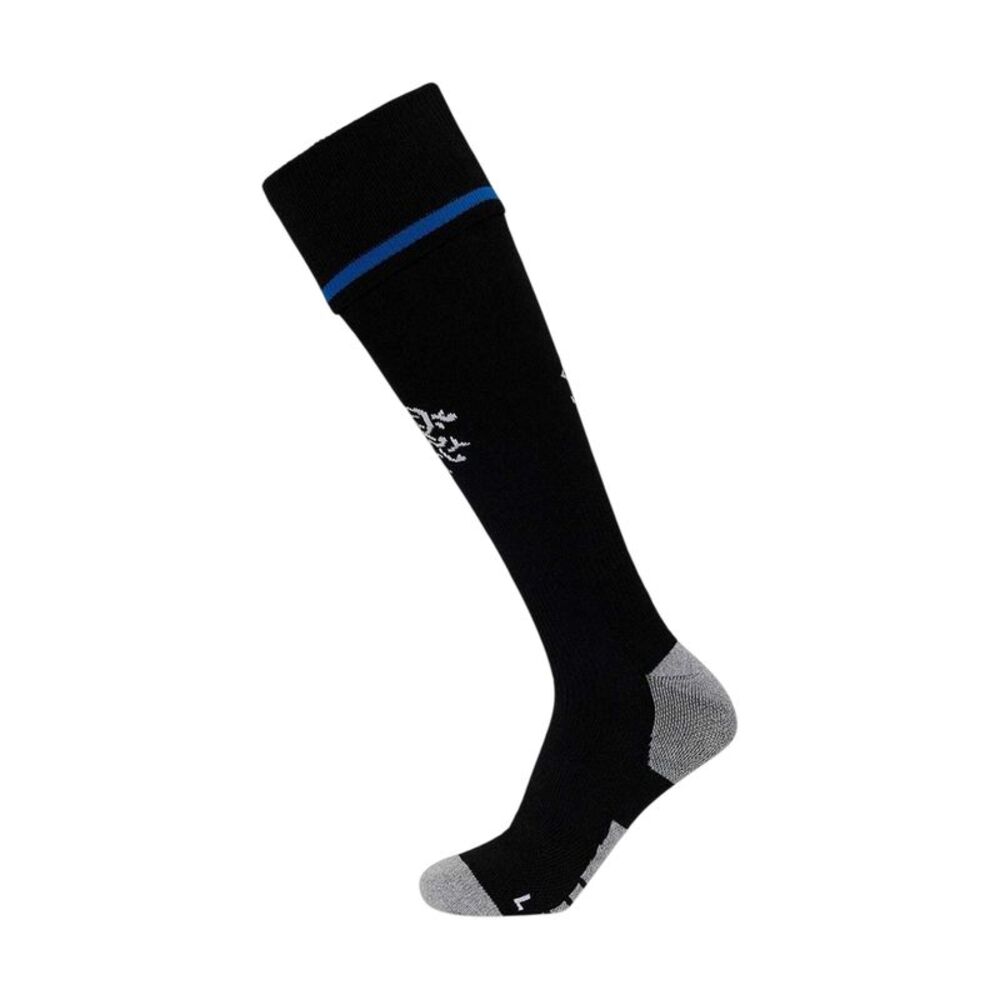 Umbro Childrens/Kids 2025/2026 Rangers FC Football Socks / Black/Blue